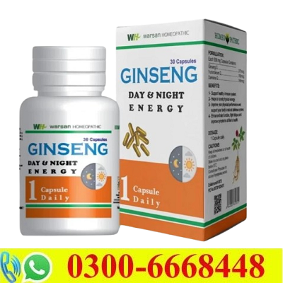 Ginseng Day and Night Capsule in Pakistan
