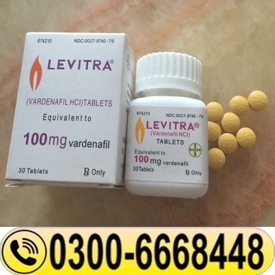 Levitra 100mg 30 Tablets in Pakistan