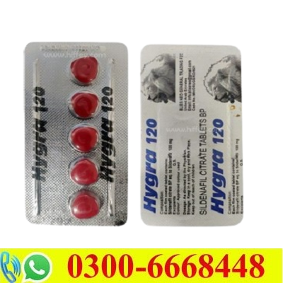 Hygra 120Mg Tablet in Pakistan