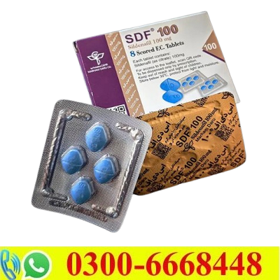SDF Sildenafil 100mg 8 Tablets in Pakistan