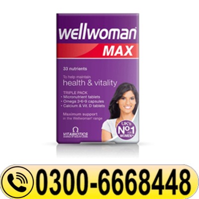 Wellwoman Max Tablets Price in Pakistan