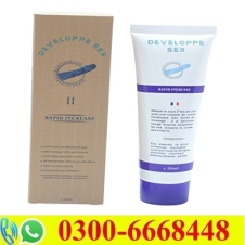 Rapid Increase Developpe Sex Cream in Pakistan