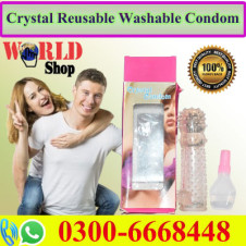 Crystal Reusable Washable Condom in Pakistan